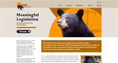 Desktop Screenshot of bearsmartnj.org